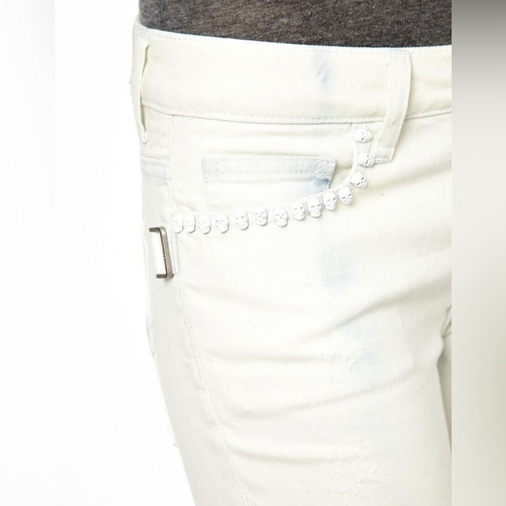 Zadig & Voltaire Eva Destroy Denim Cotton